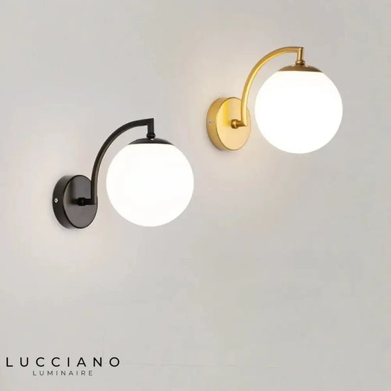 Applique Murale Pour Salon Globe Verre