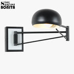Applique Murale Rétractable Élégante Lumière Ajustable Chambre