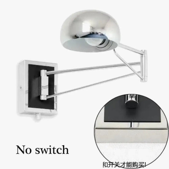 Applique Murale Rétractable Élégante Lumière Ajustable Chambre