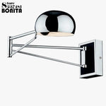 Applique Murale Rétractable Élégante Lumière Ajustable Chambre