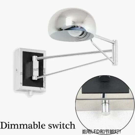 Applique Murale Rétractable Élégante Lumière Ajustable Chambre