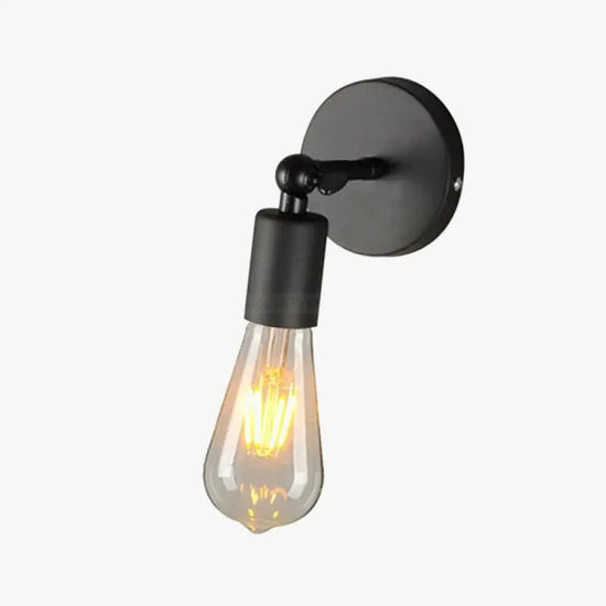 Applique Murale Rétro Décoration Vintage Naturelle. C / Sans Ampoule Chambre