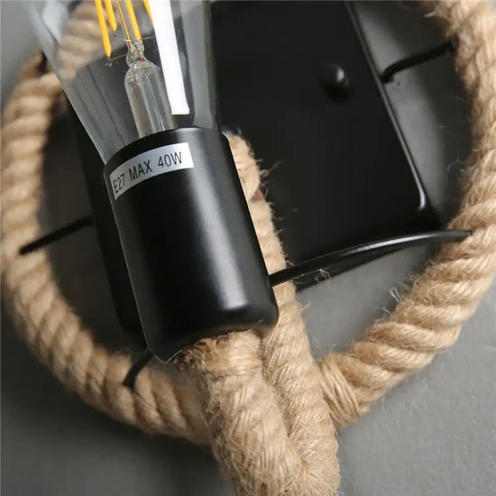 Applique Murale Rétro Décoration Vintage Naturelle. Chambre