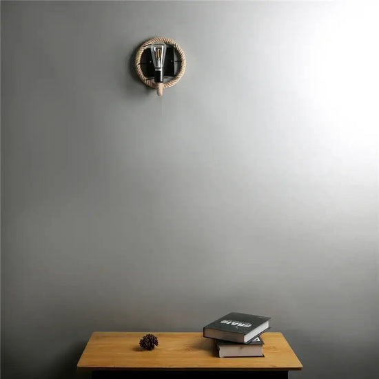 Applique Murale Rétro Décoration Vintage Naturelle. Chambre