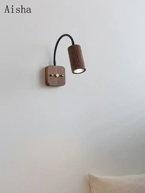 Applique Murale Rétro Design Élégant Bois. Chambre