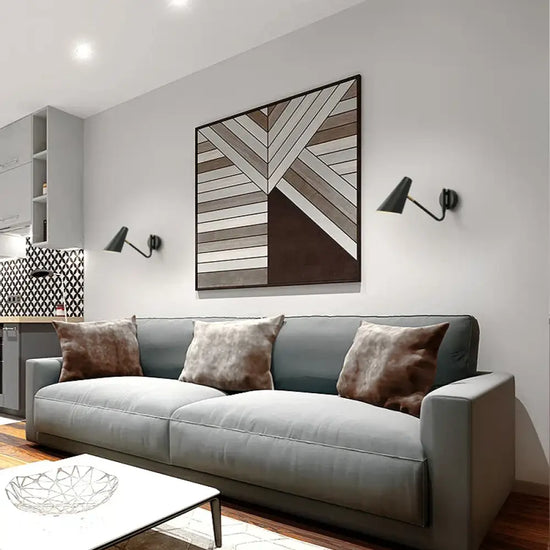 Applique Murale Rétro Design Industriel Élégant. Chambre