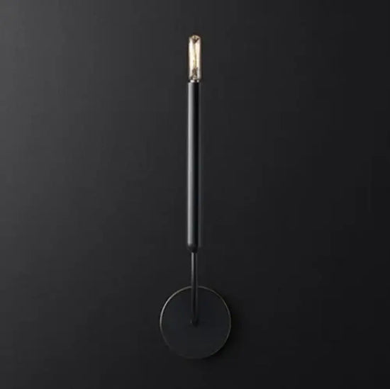 Applique Murale Rétro Élégante Métal Lumineux Simple Noir / Lumière Chaude Chambre