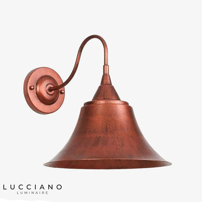Retro industriële vintage metalen design wandlamp