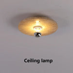 Applique Murale Rétro Lumière Design Pierre Contemporaine Lampe De Plafond / Blanc Froid
