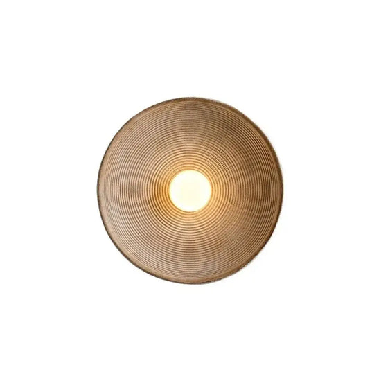 Applique murale ronde design