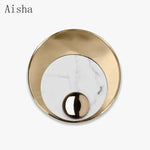 Applique Murale Ronde Élégante Design Contemporain Chambre