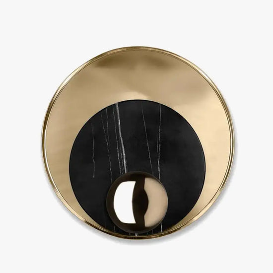 Applique Murale Ronde Élégante Design Contemporain Chambre