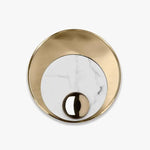 Applique Murale Ronde Élégante Design Contemporain Chambre