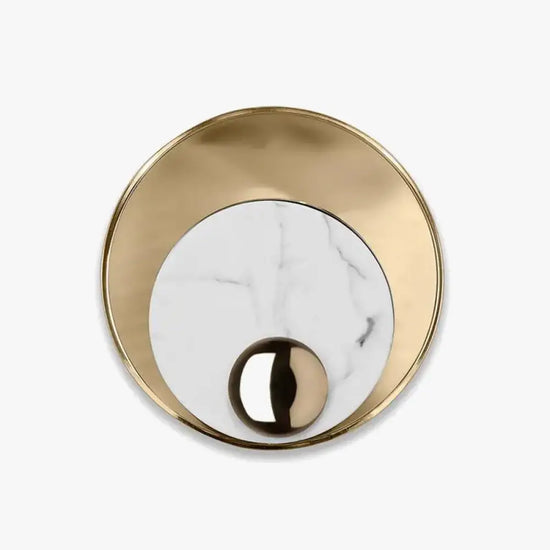 Applique Murale Ronde Élégante Design Contemporain Chambre