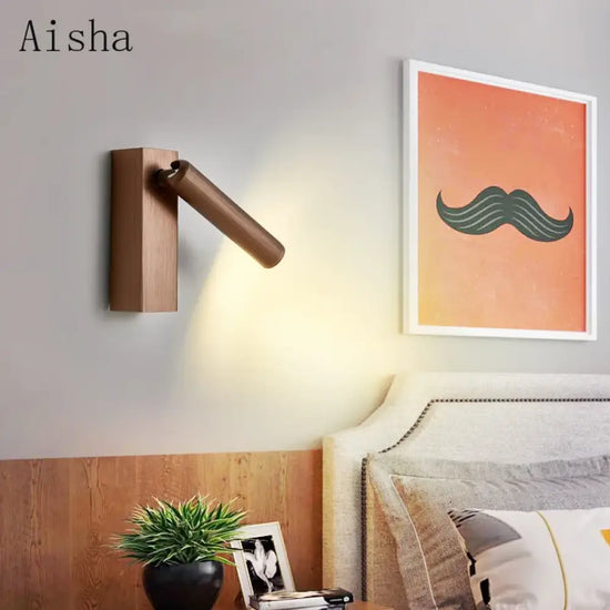 Applique Murale Rotative Illuminant Espace Contemporain. Chambre