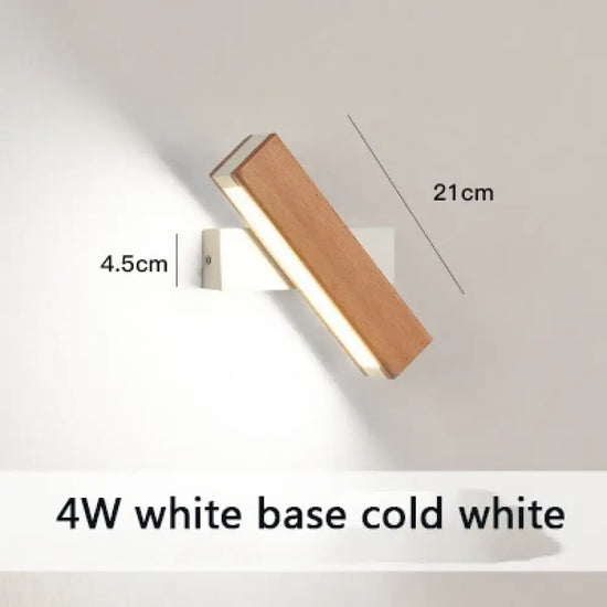 Applique Murale Rotative Nordique Élégante Et Moderne W Blanc Froid S Chambre