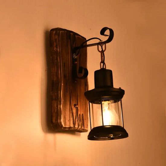 Applique Murale Rustique Bois