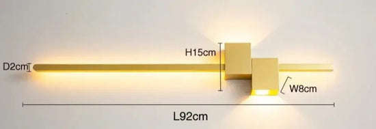 Applique Murale Salon Horizontale