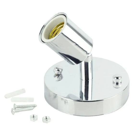 Applique Murale Simple Chromée Design Élégant Moderne Argenté Chambre