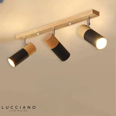 Applique Murale Spot En Bois