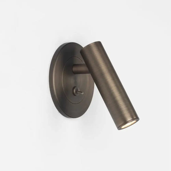 Applique Murale Spot Tube Led Design Intense Café Rond / Blanc Chaud (2700-3500K) Chambre