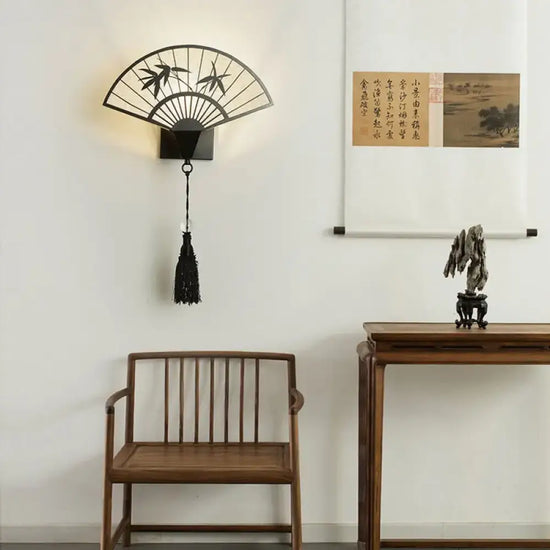 Applique Murale Style Chinois Élégante Atmosphère Orientale Chambre