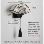 Applique Murale Style Chinois Élégante Atmosphère Orientale Chambre