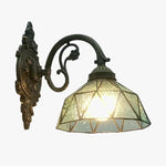 Applique Murale Style Tiffany Vitrail Coloré Artisanal Applique Chambre