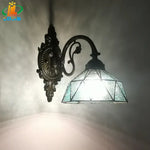 Applique Murale Style Tiffany Vitrail Coloré Artisanal Applique Chambre