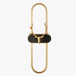 Applique Murale Tête Cerf Cuivrée Design Scandinave Chambre