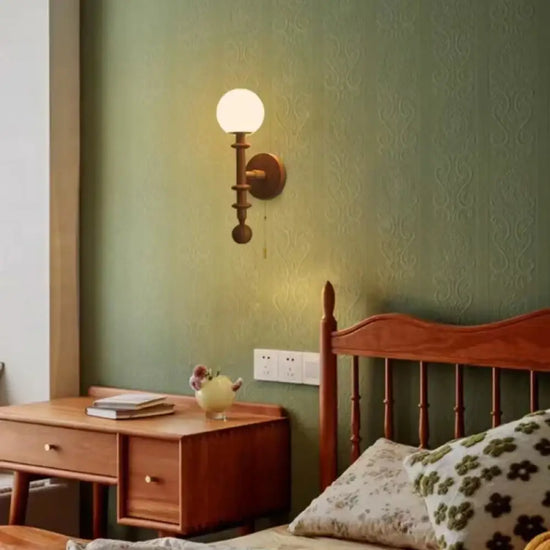 Applique Murale Vintage Élégante Et Lumineuse. Chambre