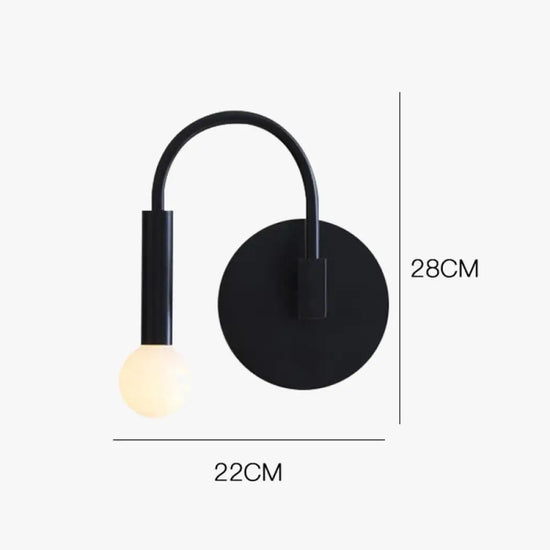 Appliques Murales Led Design Contemporain Minimaliste. Applique Murale Chambre