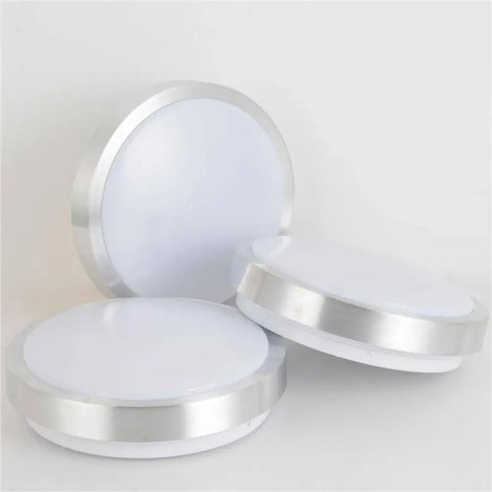 Capteur De Plafonnier Led Étanche Chromé Luminaire Chambre