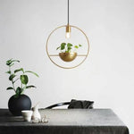 Cercle Led Avec Plante Ring Luminaire Chambre