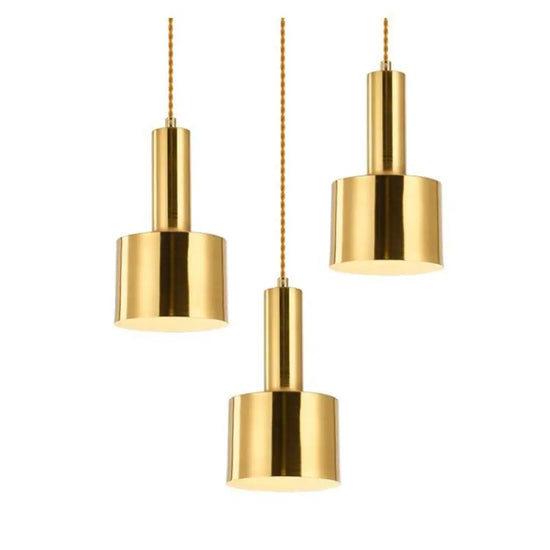 Design De Suspension Dorée Européenne Luminaire Chambre