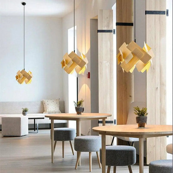 Design De Suspension Multicolore Stack Luminaire Chambre