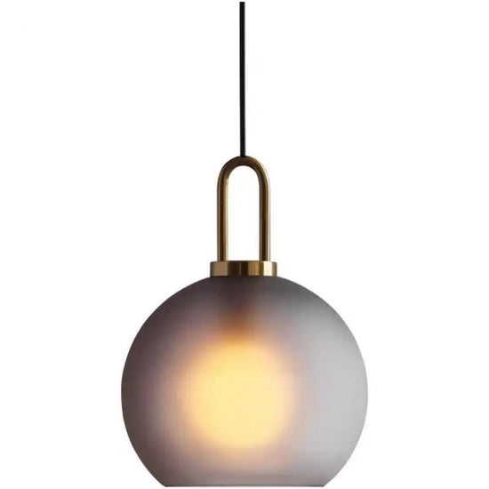 Design Suspension Boule En Verre Luminaire Chambre