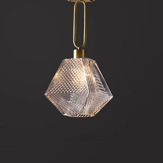 Doolin Plafonnier Verre Rétro Luminaire Chambre