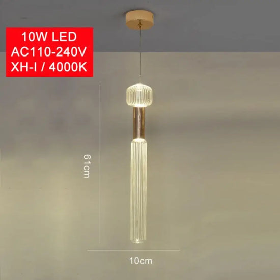 Florina Led Suspension Verre Moderne I Luminaire Chambre