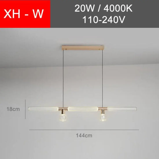 Florina Led Suspension Verre Moderne W Luminaire Chambre