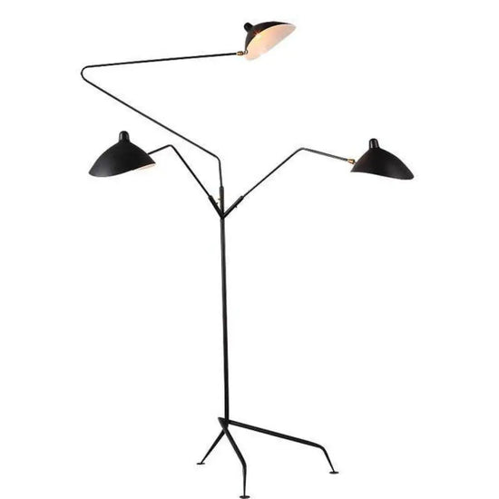 Lampadaire Industriel Multibras Design 3 Lampes Luminaire Chambre