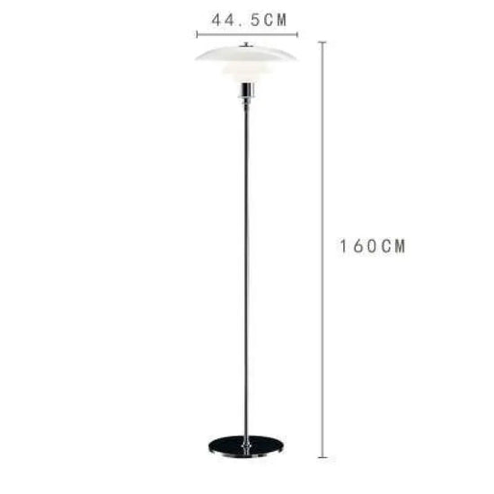 Lampadaire Led Design Noir Ou Chromé A / Chromé Luminaire Chambre