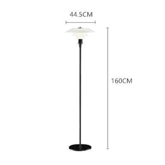 Lampadaire Led Design Noir Ou Chromé A / Noir Luminaire Chambre