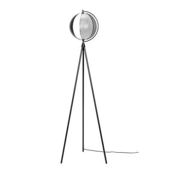 Lampadaire Led Design Tripode Noir Luminaire Chambre