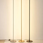 Lampadaire Led Lucien Minimaliste Design Luminaire Doré