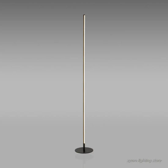 Lampadaire Led Lucien Minimaliste Design Luminaire Doré