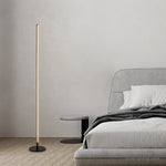 Lampadaire Led Lucien Minimaliste Design Luminaire Doré