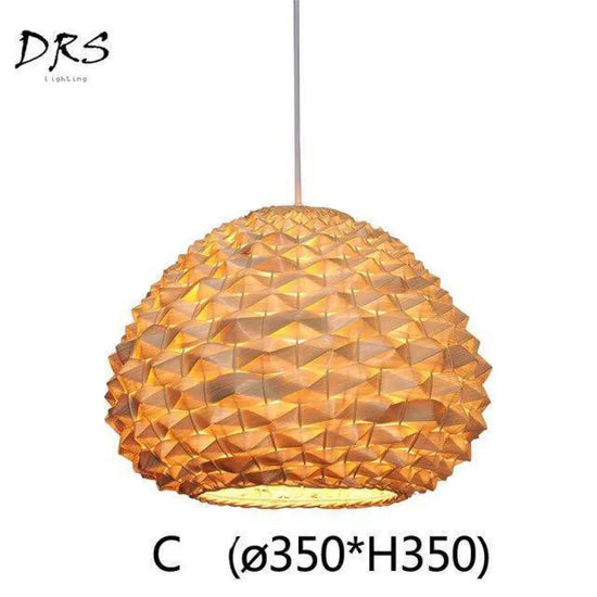 Lampe Bambou Zen Suspendue C Luminaire Chambre