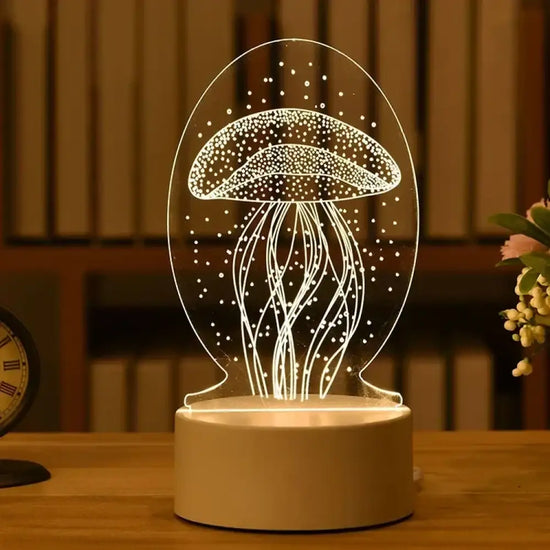 Lampe de chevet 3D Festive pour Enfants