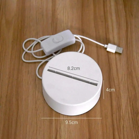 Lampe De Chevet 3D Pour Amoureux
